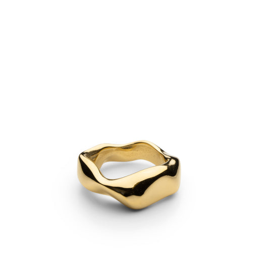 Skultuna - Chunky Petit リング - Gold