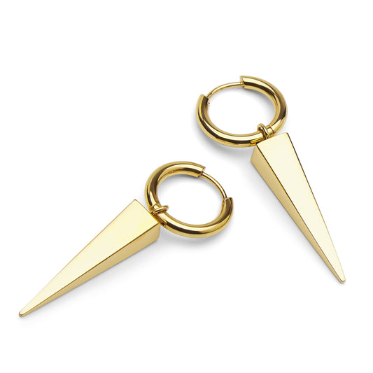 Skultuna - Spike Rivets ピアス - Gold