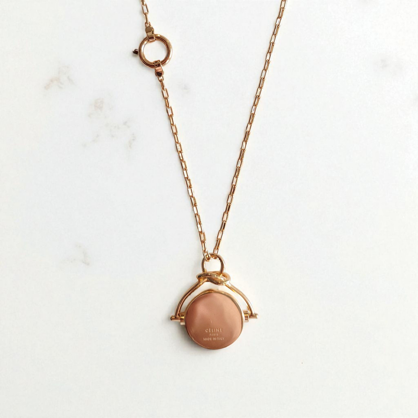 Pendant with Plate – CELINE Phoebe Philo Era [Archive]
