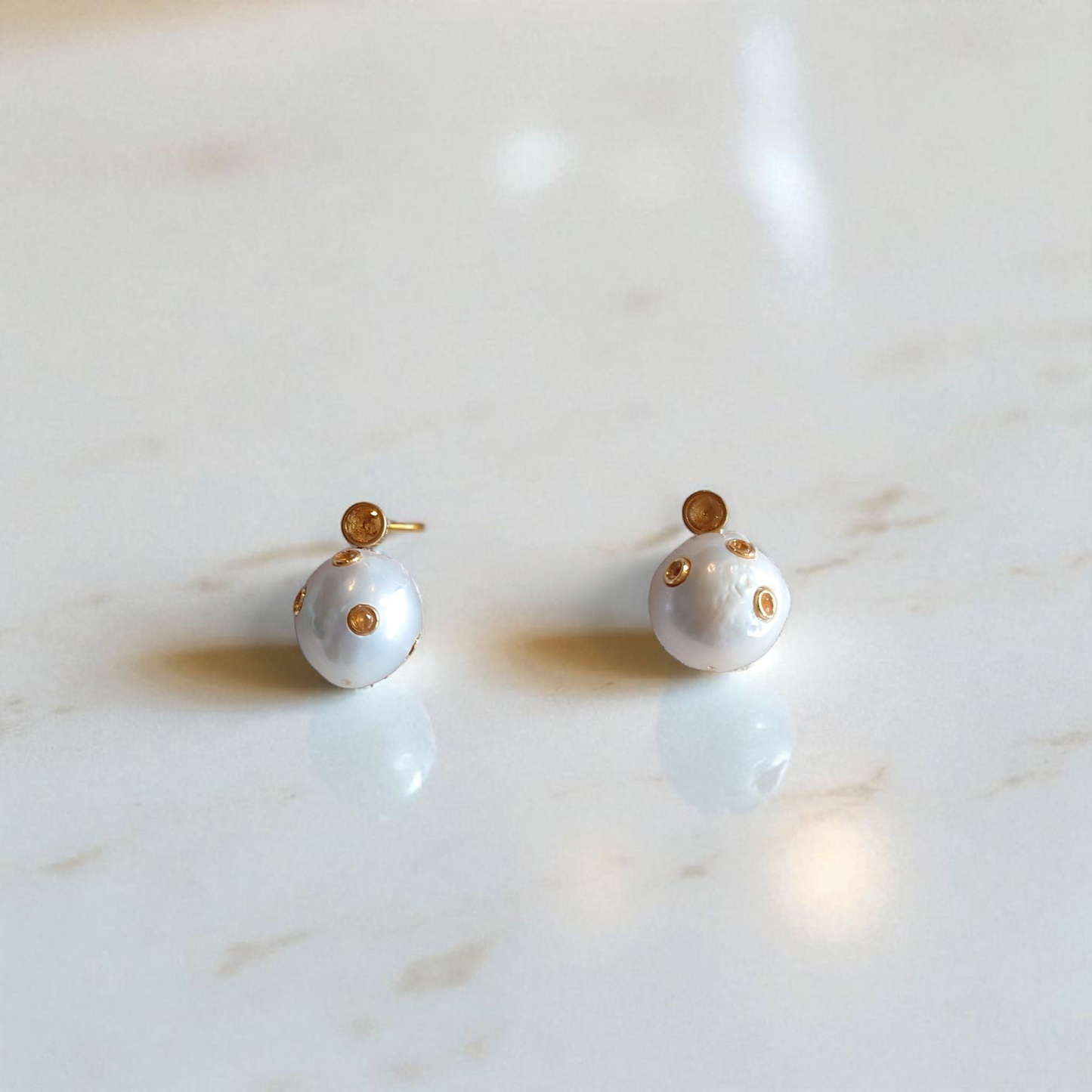 Baroque-pearl Earrings – CELINE Phoebe Philo Era [Archive]