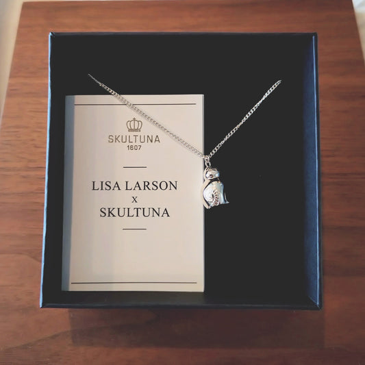 Skultuna × Lisa Larson - Cat ネックレス – Silver