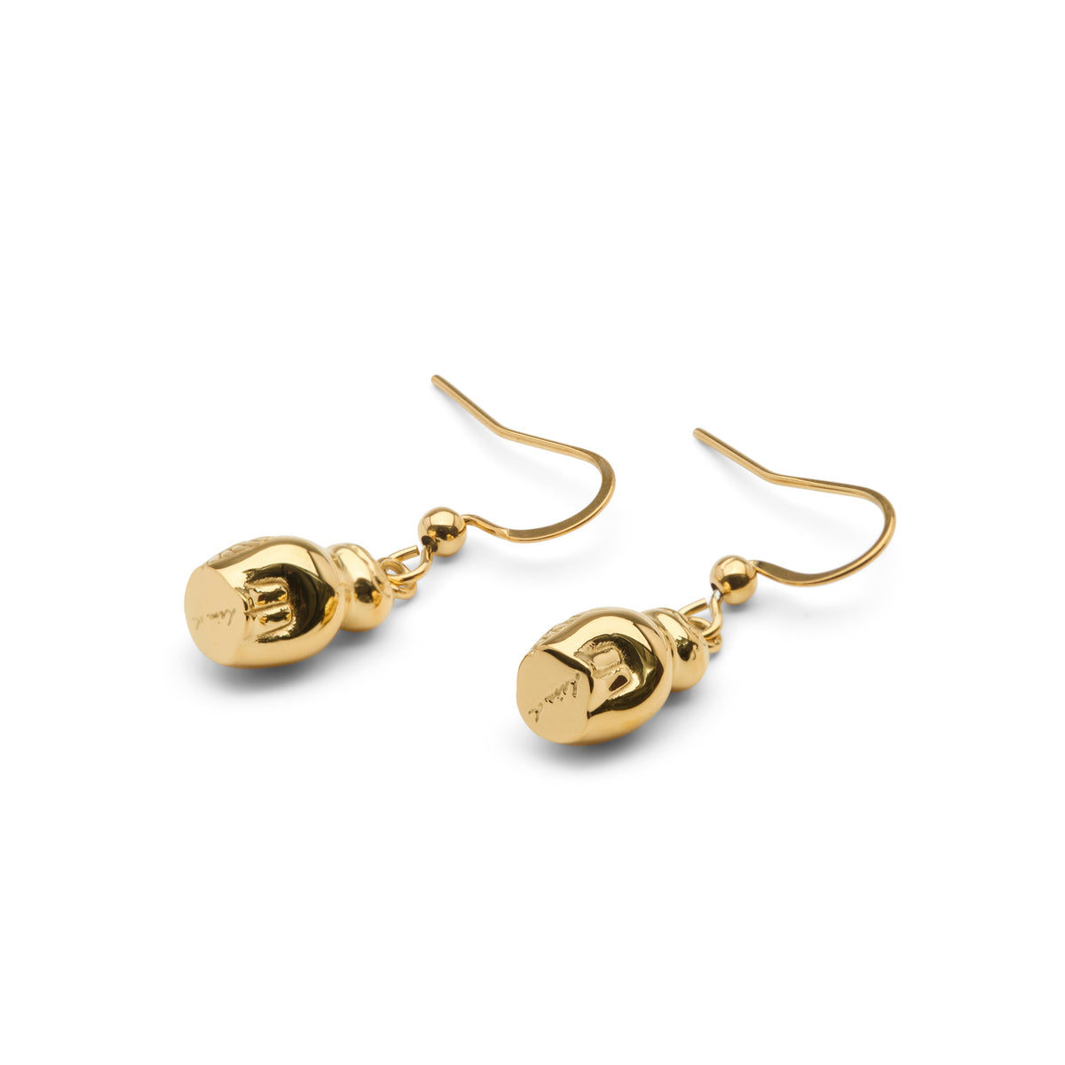Skultuna × Lisa Larson - Cat ピアス - Gold