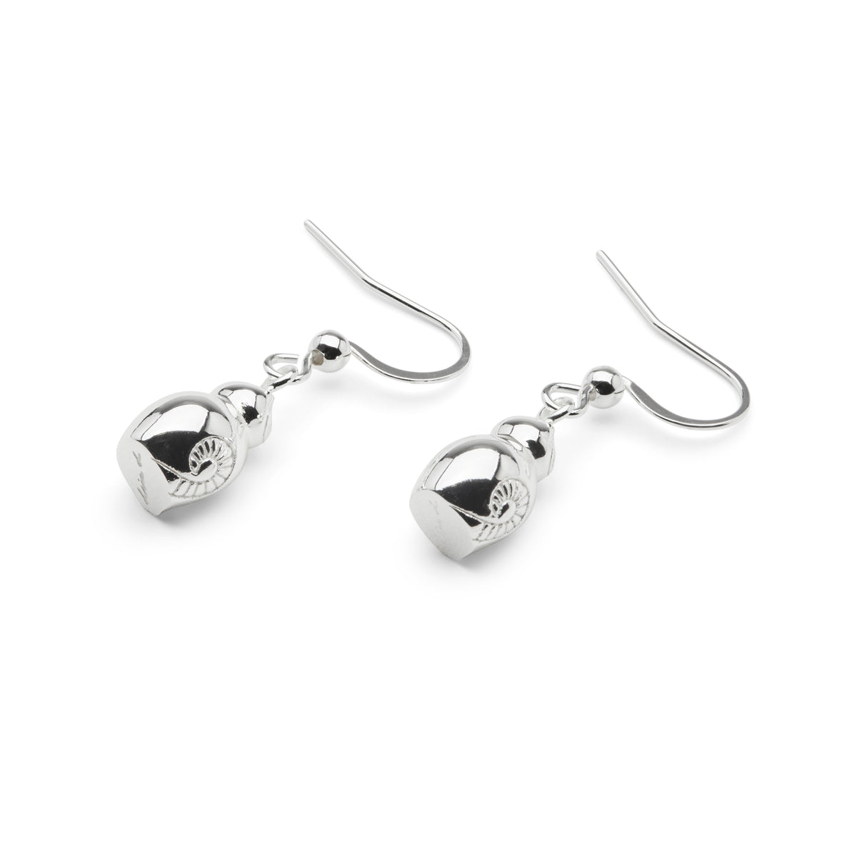 Skultuna × Lisa Larson - Cat ピアス - Silver