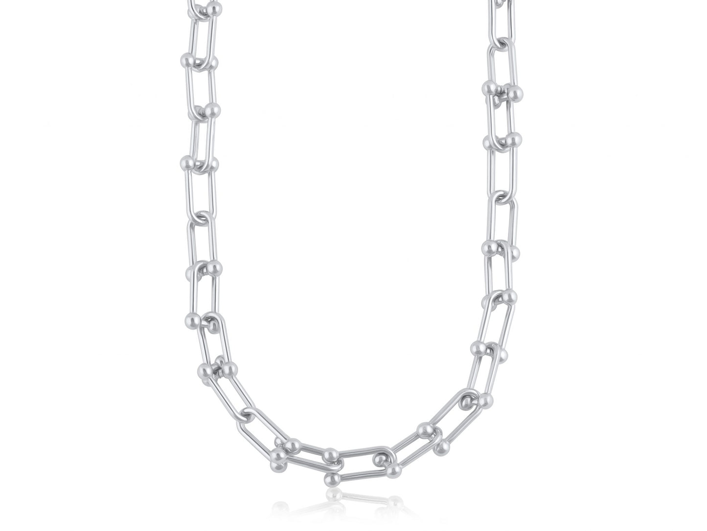 Silver Chain Necklace - Big Metal London